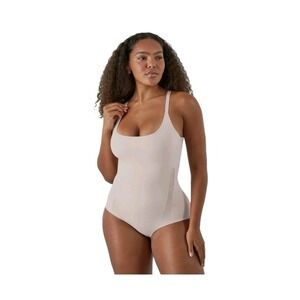 Maidenform flexee XXL Extra Firm Shapewear Bodysuit FLS108 Sculpts Shaping Blush